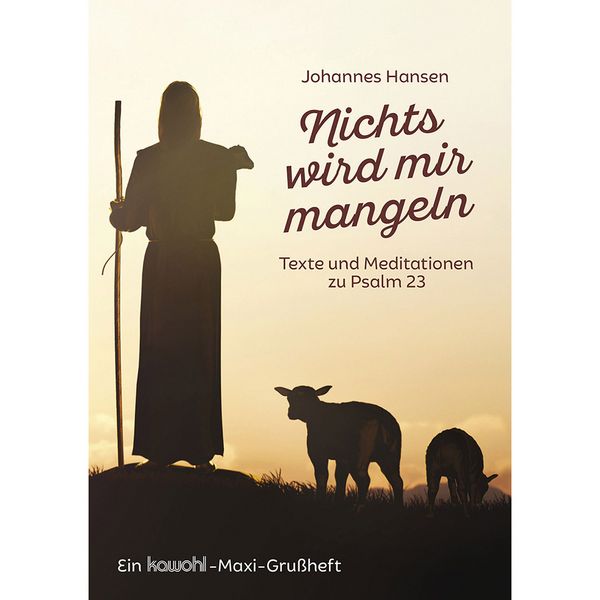 Produktbild: Nichts wird mir mangeln