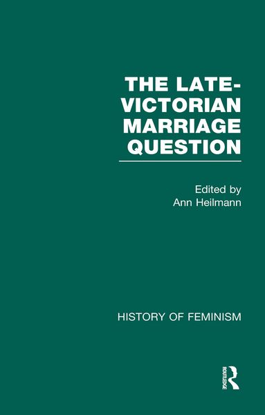 Produktbild: The Late-Victorian Marriage Question