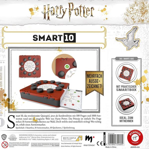 Produktbild: Piatnik - Smart 10 Harry Potter