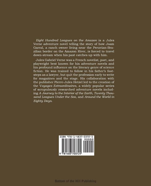 Produktbild: Eight Hundred Leagues on the Amazon