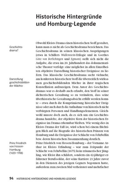 Produktbild: Kleist, H: Lekt&uuml;rehilfen Prinz Friedrich von Homburg