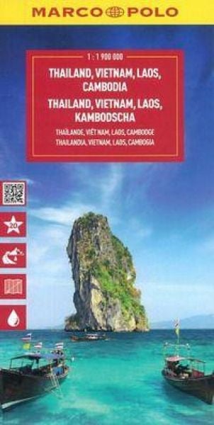Produktbild: Thailandia, Vietnam, Laos, Cambogia 1:1.900.000