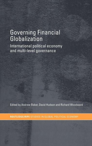 Produktbild: Governing Financial Globalization