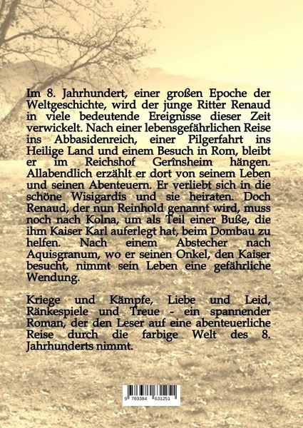 Produktbild: Die Reinoldus Saga - ein historischer Roman im fr&uuml;hen Mittelalter
