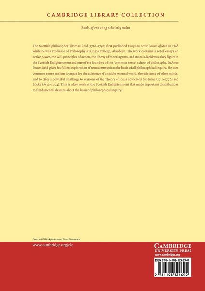 Produktbild: Essays on the Active Powers of Man