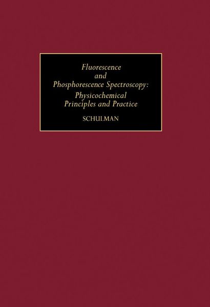 Produktbild: Fluorescence and Phosphorescence Spectroscopy