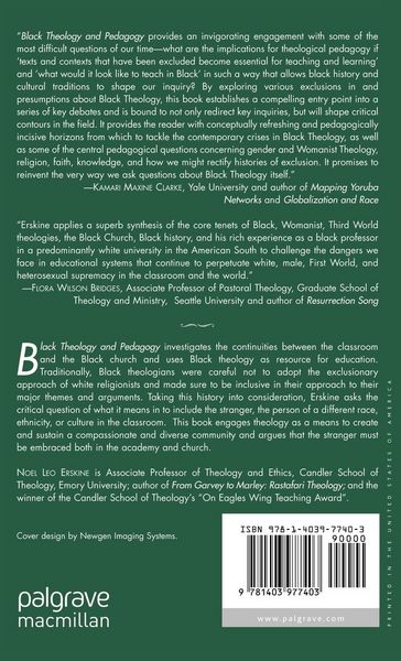 Produktbild: Black Theology and Pedagogy