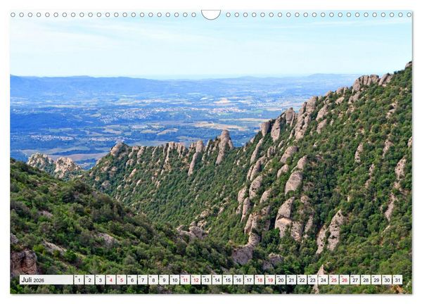 Produktbild: MONTSERRAT in Katalonien (Wandkalender 2026 DIN A3 quer), CALVENDO Monatskalender