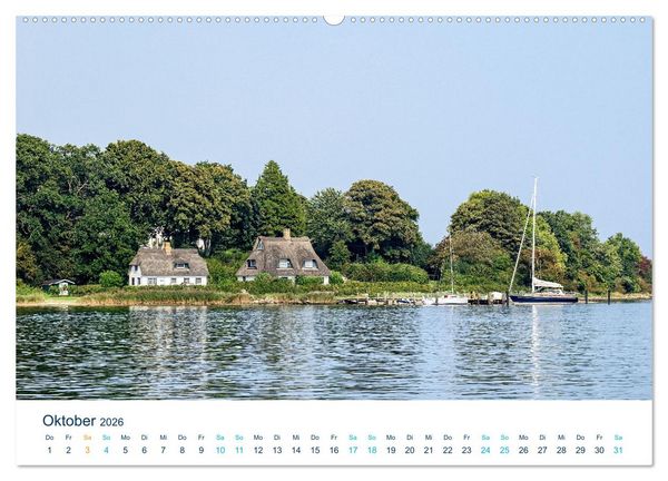 Produktbild: Die Schlei - Segelrevier und Naherholungsgebiet (Wandkalender 2026 DIN A2 quer), CALVENDO Monatskalender