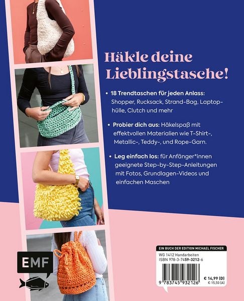 Produktbild: Handtaschen h&auml;keln &ndash; My Crochet Bag