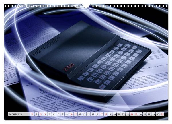 Produktbild: Computer der 80er (Wandkalender 2026 DIN A3 quer), CALVENDO Monatskalender