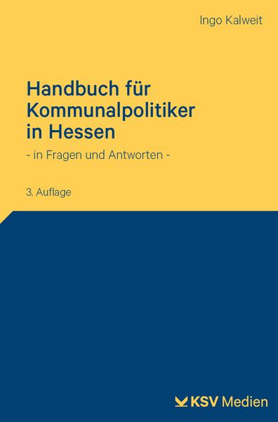 Produktbild: Handbuch f&uuml;r Kommunalpolitiker in Hessen