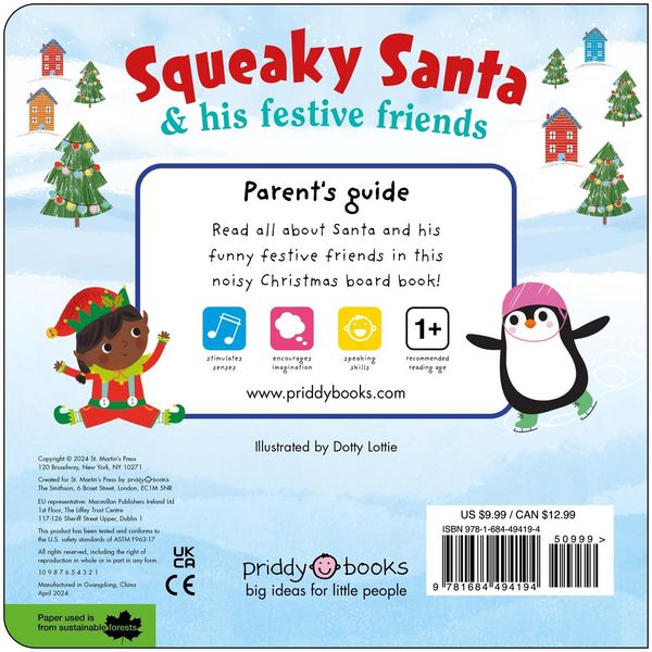Produktbild: Squeaky Book: Squeaky Santa & His Festive Friends