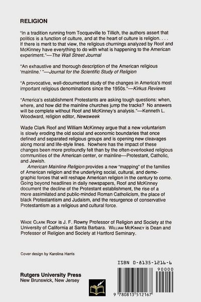 Produktbild: American Mainline Religion
