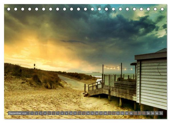 Produktbild: Zeeland - Urlaubstr&auml;ume zwischen Breskens und Domburg (Tischkalender 2026 DIN A5 quer), CALVENDO Monatskalender