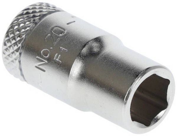Produktbild: Steckschl&uuml;sseleinsatz 20 1/4 Zoll 6-kant SW 7mm L.25mm GEDORE
