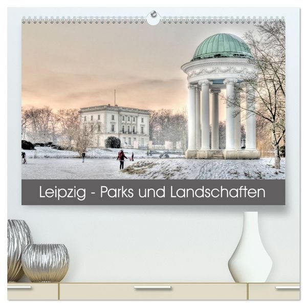 Produktbild: Leipzig - Parks und Landschaften (hochwertiger Premium Wandkalender 2026 DIN A2 quer), Kunstdruck in Hochglanz