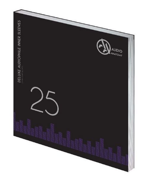 Produktbild: Deluxe Schallplatten Innenh&uuml;llen Antistatisch Creme 70 gr - 25 St&uuml;ck