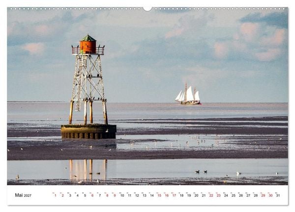 Produktbild: Pellwormer Ogenblicke, ein Streifzug durch ein Inseljahr (Wandkalender 2027 DIN A2 quer), CALVENDO Monatskalender
