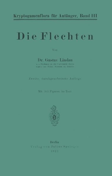 Produktbild: Die Flechten