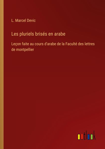 Produktbild: Les pluriels bris&eacute;s en arabe