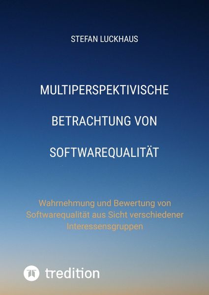 Produktbild: Multiperspektivische Betrachtung von Softwarequalit&auml;t