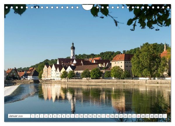 Produktbild: Deutschlands sch&ouml;nste Altst&auml;dte - Bayern (Wandkalender 2026 DIN A4 quer), CALVENDO Monatskalender