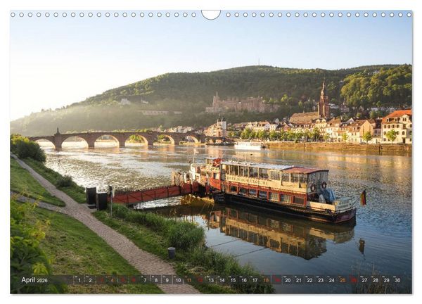 Produktbild: Mein Heidelberg - Unterwegs zwischen Neckar und Altstadt (Wandkalender 2026 DIN A3 quer), CALVENDO Monatskalender