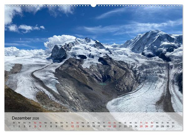 Produktbild: Alpenauszeit - Schweizer Bergsommermomente f&uuml;r die Seele (hochwertiger Premium Wandkalender 2026 DIN A2 quer), Kunstdruck in Hochglanz