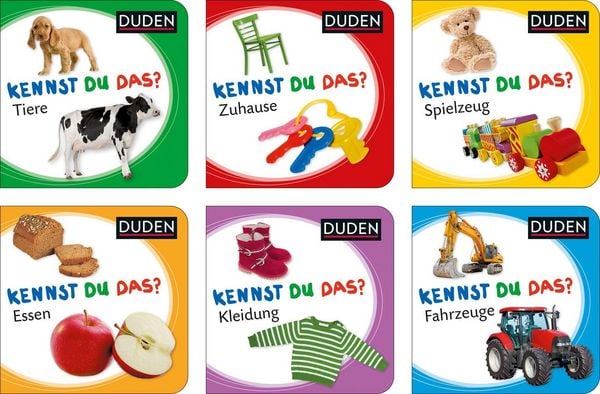 Produktbild: Duden 12+: Kennst du das? Meine bunte Kinderwelt (W&uuml;rfel)