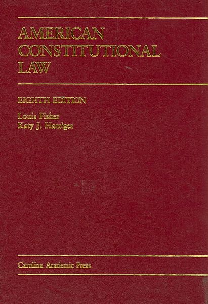 Produktbild: American Constitutional Law