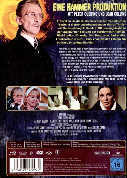 Produktbild: Nachts kommt die Angst - Limitiertes Mediabook (Blu-ray + DVD)
