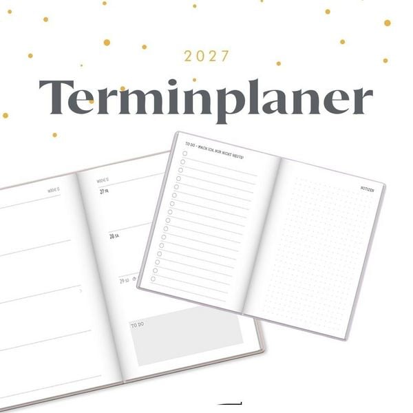 Produktbild: Terminplaner 2027 Kleines Herz