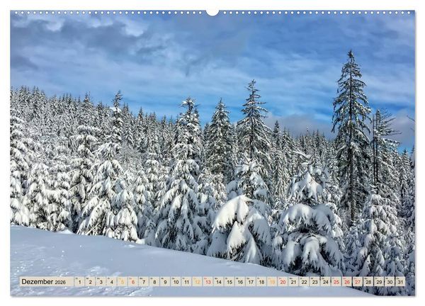 Produktbild: Deutschland - Nationalparks (Wandkalender 2026 DIN A2 quer), CALVENDO Monatskalender