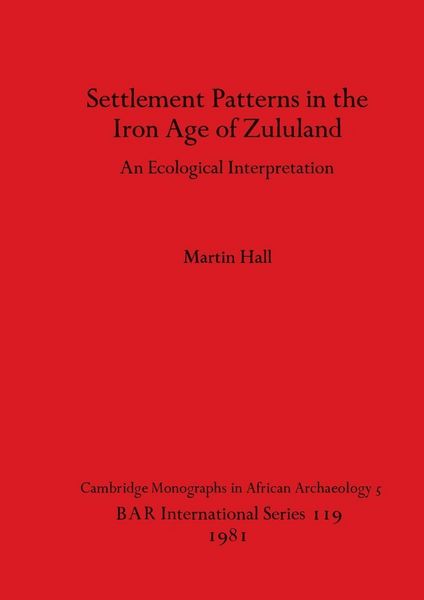 Produktbild: Settlement Patterns in the Iron Age of Zululand