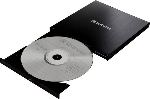 VERBATIM ext. Slimline USB-C CD / DVD ReWriter