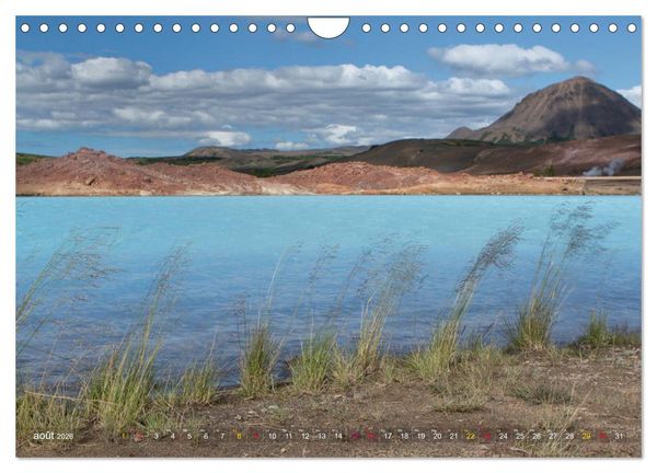 Produktbild: Islande &icirc;le de merveilles naturelles (Calendrier mural 2026 DIN A4 vertical), CALVENDO calendrier mensuel