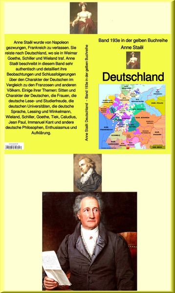 Produktbild: Anne Sta&euml;l: Deutschland - Band 193e in der gelben Buchreihe - bei J&uuml;rgen Ruszkowski