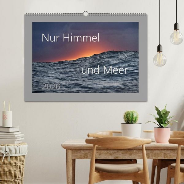 Produktbild: Nur Himmel und Meer (Wandkalender 2026 DIN A2 quer), CALVENDO Monatskalender
