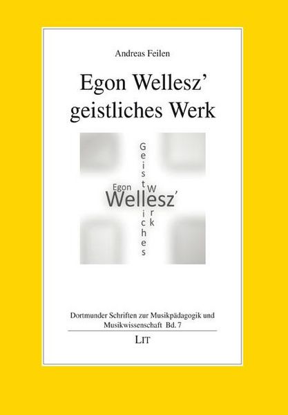 Produktbild: Egon Wellesz' geistliches Werk