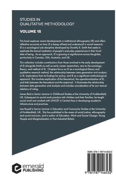 Produktbild: Perspectives on and from Institutional Ethnography