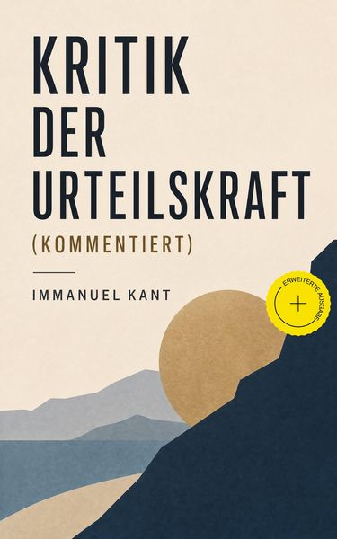 Produktbild: Kritik der Urteilskraft (Kommentiert)