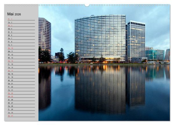 Produktbild: Kalifornien. Die goldene Westk&uuml;ste (Wandkalender 2026 DIN A2 quer), CALVENDO Monatskalender
