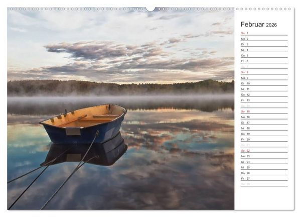 Produktbild: Unterwegs in Schweden (hochwertiger Premium Wandkalender 2026 DIN A2 quer), Kunstdruck in Hochglanz