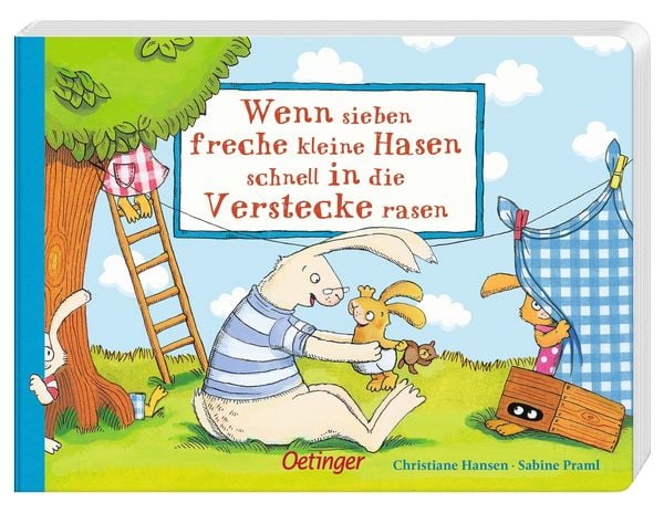 Produktbild: Wenn sieben freche kleine Hasen schnell in die Verstecke rasen