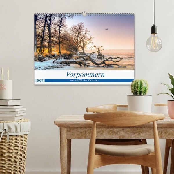 Produktbild: Vorpommern - von Altef&auml;hr bis Zinnowitz (Wandkalender 2027 DIN A3 quer), CALVENDO Monatskalender