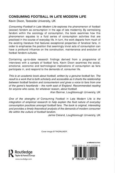 Produktbild: Consuming Football in Late Modern Life