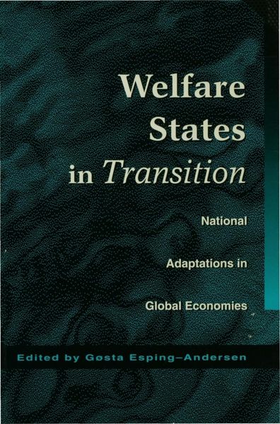 Produktbild: Welfare States in Transition