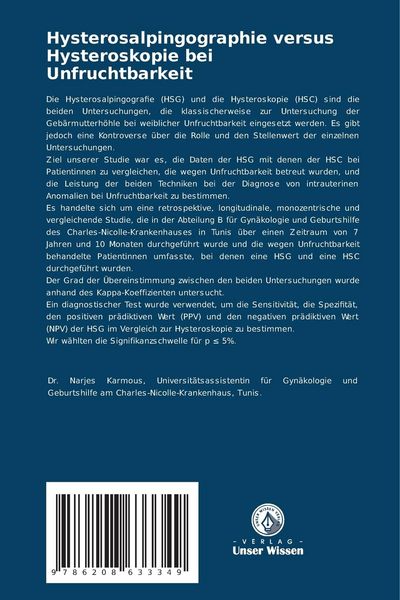 Produktbild: Hysterosalpingographie versus Hysteroskopie bei Unfruchtbarkeit