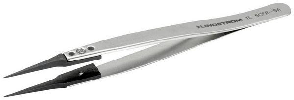 Produktbild: Lindstr&ouml;m TL 5CFR-SA ESD Pinzette 5CF Spitz 130mm